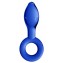 Синяя анальная пробка Plugger - 11,9 см. (цвет -синий) (107147) фото 1