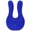 Синий клиторальный стимулятор Exceptional - 10,4 см. (цвет -синий) (107186) фото 5