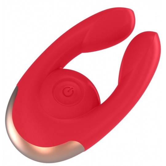 Красный клиторальный стимулятор Fancy - 9,8 см. (цвет -красный) (107190) фото 2