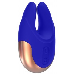Синий клиторальный стимулятор Lavish - 8,9 см. (цвет -синий) (107192)