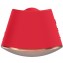 Красный клиторальный стимулятор Dazzling с вибрацией и ротацией - 6,7 см. (цвет -красный) (107203) фото 2