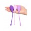 Набор из 3 фиолетовых шариков Кегеля Train-Her Set (цвет -фиолетовый) (107546) фото 4