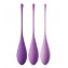 Набор из 3 фиолетовых шариков Кегеля Train-Her Set (цвет -фиолетовый) (107546) фото 1