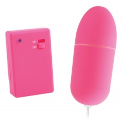 Розовое виброяйцо Remote Control Bullet с пультом ДУ (цвет -розовый) (107581)