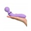 Фиолетовый двусторонний вибростимулятор Duo Wand Massage-Her - 19,6 см. (цвет -фиолетовый) (107600) фото 3