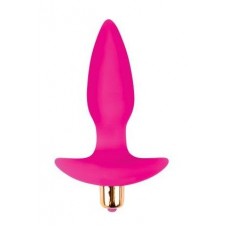 Розовая коническая анальная пробка Sweet Toys - 10,5 см. (цвет -розовый) (107749)