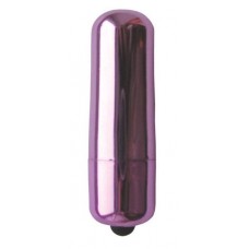 Фиолетовая гладкая вибропуля Erowoman-Eroman - 5,5 см. (цвет -фиолетовый) (107786)