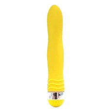 Желтый эргономичный вибратор Sexy Friend - 17,5 см. (цвет -желтый) (107964)