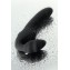 Черный безремневой страпон с вибрацией (цвет -черный) (108118) фото 14