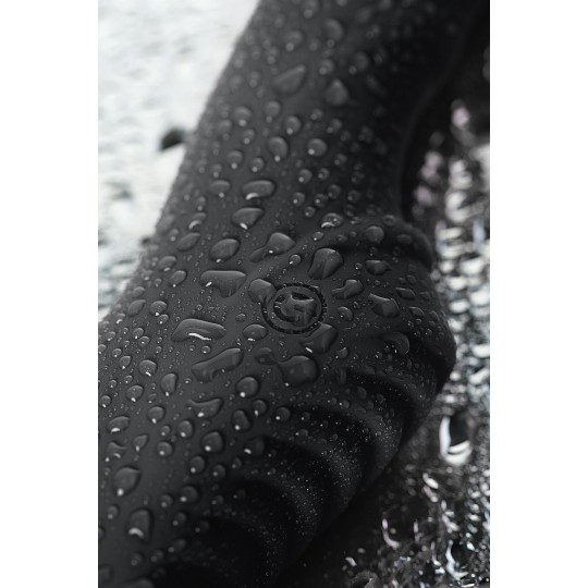 Черный безремневой страпон с вибрацией (цвет -черный) (108118) фото 2