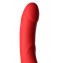 Красный безремневой страпон с вибрацией (цвет -красный) (108119) фото 6