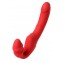 Красный безремневой страпон с вибрацией (цвет -красный) (108119) фото 1