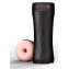 Мастурбатор-анус Opus E Donut с возможностью подключения электростимуляции (цвет -телесный с черным) (108122) фото 1