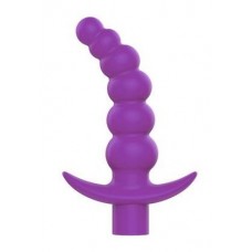 Фиолетовая вибрирующая анальная елочка Sweet Toys - 10,8 см. (цвет -фиолетовый) (108124)