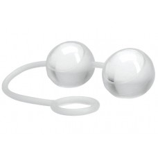 Стеклянные вагинальные шарики Climax Kegels Ben Wa Balls with Silicone Strap (цвет -прозрачный) (10820)