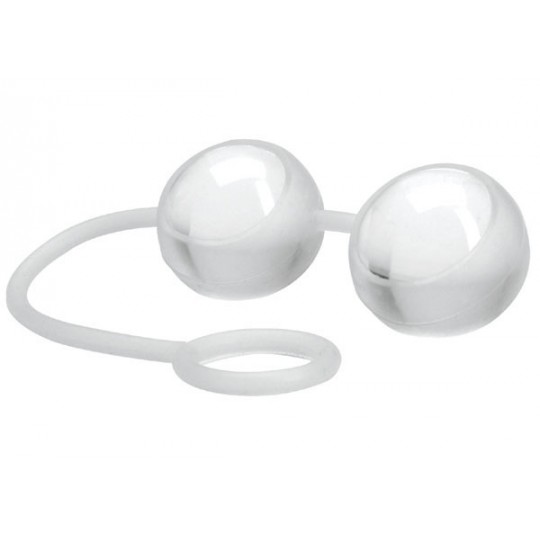 Стеклянные вагинальные шарики Climax Kegels Ben Wa Balls with Silicone Strap (цвет -прозрачный) (10820) фото 1
