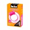 Розовое эрекционное виброкольцо Luxe VIBRO  Техасский бутон  + презерватив (цвет -розовый) (108201) фото 1