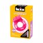 Розовое эрекционное виброкольцо Luxe VIBRO  Ужас Альпиниста  + презерватив (цвет -розовый) (108202) фото 1