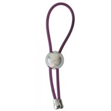 Фиолетовое эрекционное кольцо-лассо (цвет -фиолетовый) (108341)