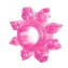 Розовое эрекционное кольцо Cockring star (цвет -розовый) (108349) фото 1