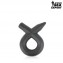Черное силиконовое эрекционное кольцо Sex Expert (цвет -черный) (108350) фото 1