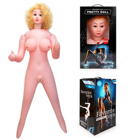Секс-кукла с вибрацией Вероника (цвет -телесный) (108370) фото 3