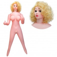 Секс-кукла с вибрацией Вероника (цвет -телесный) (108370)