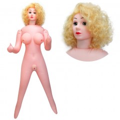 Секс-кукла с вибрацией Вероника (цвет -телесный) (108370)