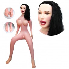 Секс-кукла с вибрацией Виктория (цвет -телесный) (108371)