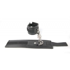 Черные наручники на липучке (цвет -черный) (108476)