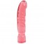 Большой розовый фаллоимитатор Crystal Jellies 12  Big Boy - 29,5 см. (цвет -розовый) (10876) фото 1