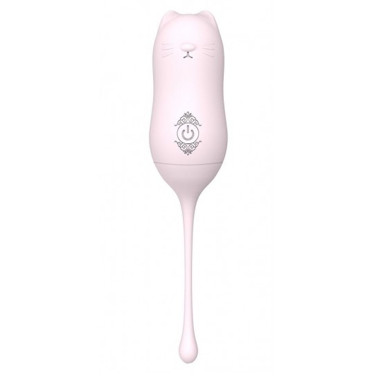 Нежно-розовое виброяйцо MiaoU с пультом ДУ (цвет -нежно-розовый) (108933) фото 1