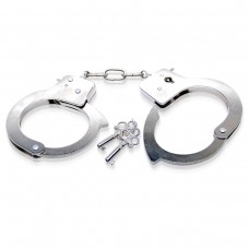 Металлические наручники Metal Handcuffs с ключиками (цвет -серебристый) (10962)