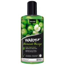 Массажное масло WARMup Green Apple с ароматом яблока - 150 мл.(110896)