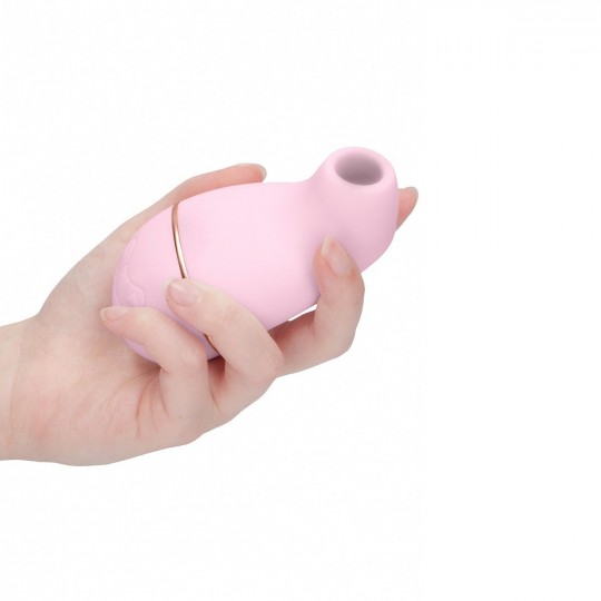 Розовый клиторальный вакуум-волновой массажер Irresistible Kissable (цвет -розовый) (113933) фото 4