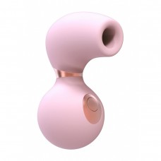 Розовый клиторальный вакуум-волновой массажер Irresistible Invincible (цвет -розовый) (113936)