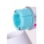 Розовый силиконовый вибратор с клиторальным стимулятором - 20,4 см. (цвет -розовый) (116404) фото 2