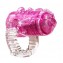 Розовая насадка на язык Rings Teaser (цвет -розовый) (117724) фото 1