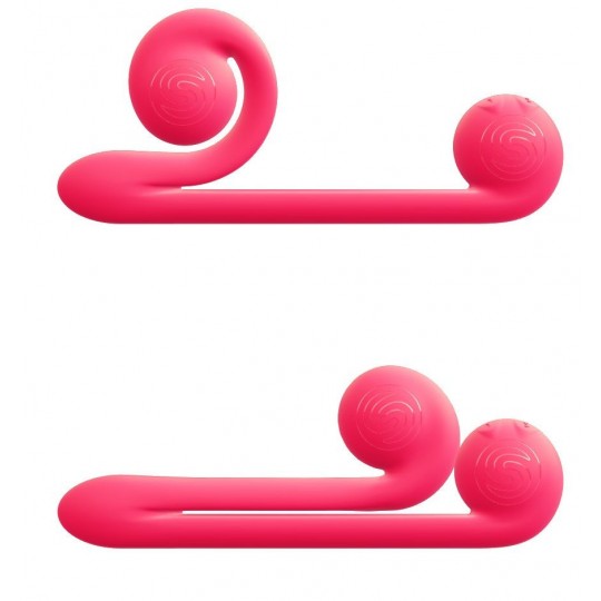 Уникальный розовый вибромассажер-улитка для двойной стимуляции Snail Vibe (цвет -розовый) (118266) фото 7
