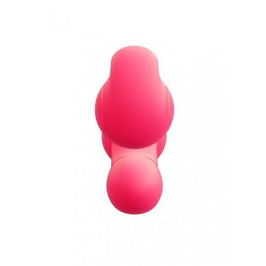 Уникальный розовый вибромассажер-улитка для двойной стимуляции Snail Vibe (цвет -розовый) (118266) фото 5