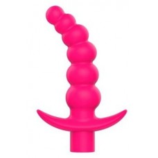 Розовая вибрирующая анальная елочка Sweet Toys - 10,8 см. (цвет -розовый) (119084)