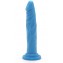 Голубой фаллоимитатор на присоске Happy Dicks Dong 7.5 inch - 19 см. (цвет -голубой) (121908) фото 1