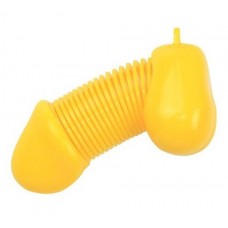 Желтый брелок для ключей в форме пениса (цвет -желтый) (122070)