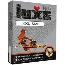 Презервативы большого размера LUXE Big Box XXL size - 3 шт.(12319)