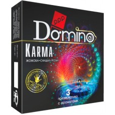 Ароматизированные презервативы Domino Karma - 3 шт.(12381)