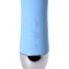 Голубой силиконовый вибратор с функцией нагрева и пульсирующими шариками FAHRENHEIT - 19 см. (цвет -голубой) (127052) фото 6