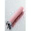 Розовый силиконовый вибратор с функцией нагрева и пульсирующими шариками FAHRENHEIT - 19 см. (цвет -розовый) (127053) фото 4