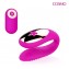 Розовый U-образный вибростимулятор с пультом ДУ (цвет -розовый) (128708) фото 1
