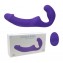 Фиолетовый безремневой вибрострапон с пультом - 21,5 см. (цвет -фиолетовый) (129620) фото 2
