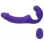 Фиолетовый безремневой вибрострапон с пультом - 21,5 см. (цвет -фиолетовый) (129620) фото 1